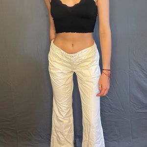 NEW Low Waisted White G1 Docking Pants